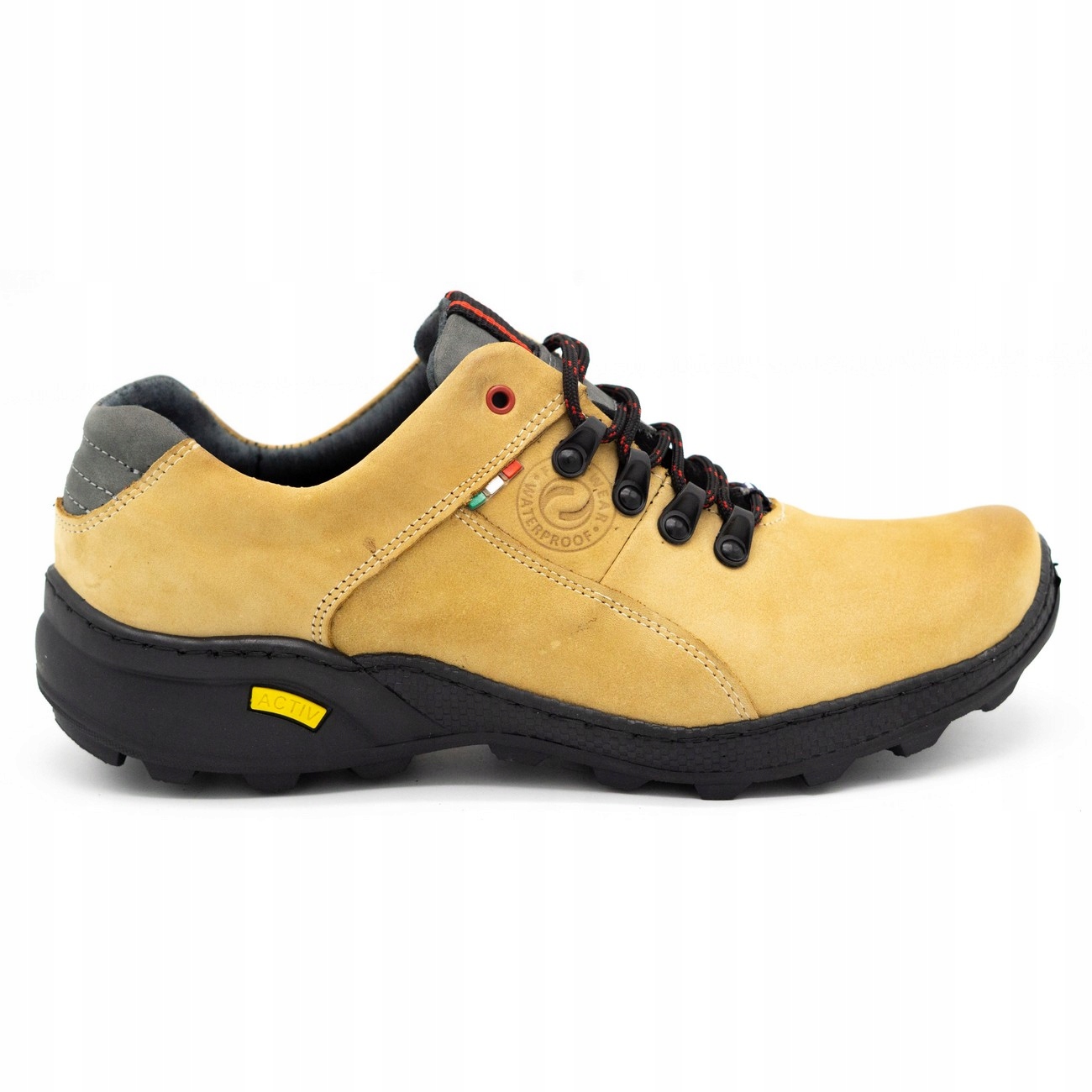 

Buty Męskie Trekkingowe Skóra 296GT Żółte 44