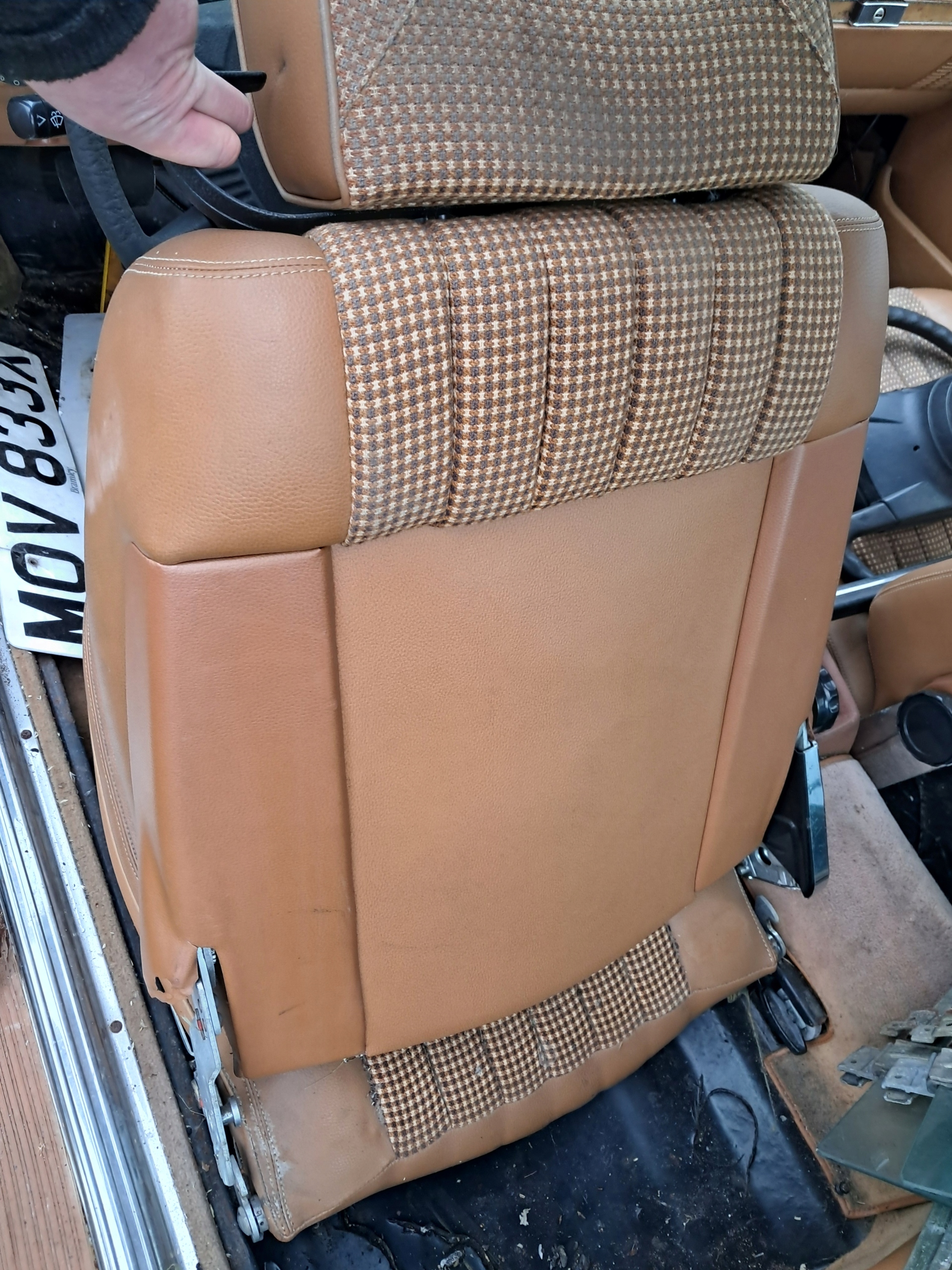 inner upholstery KOMPLET MERCEDES 107 SLC