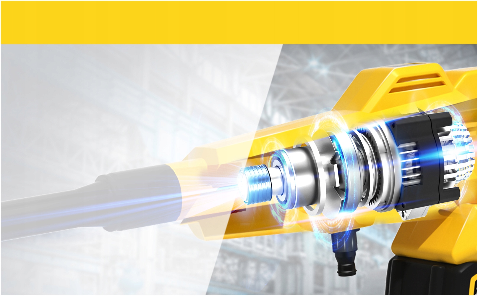 MYJKA CIŚNIENIOWA AKUMULATOROWA BEZPRZEWODOWA 4Ah 21V 400W ZESTAW XXL IMOUM Maksymalna moc 400 W