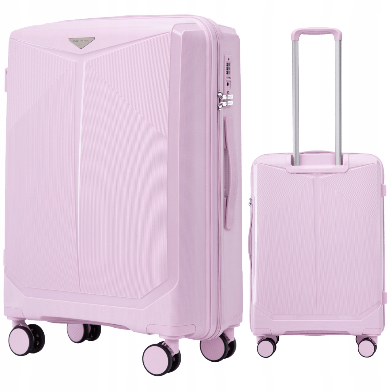 Střední cestovní kufr Wings z Polypropylenu, Tsa zámek, registrované zavazadlo