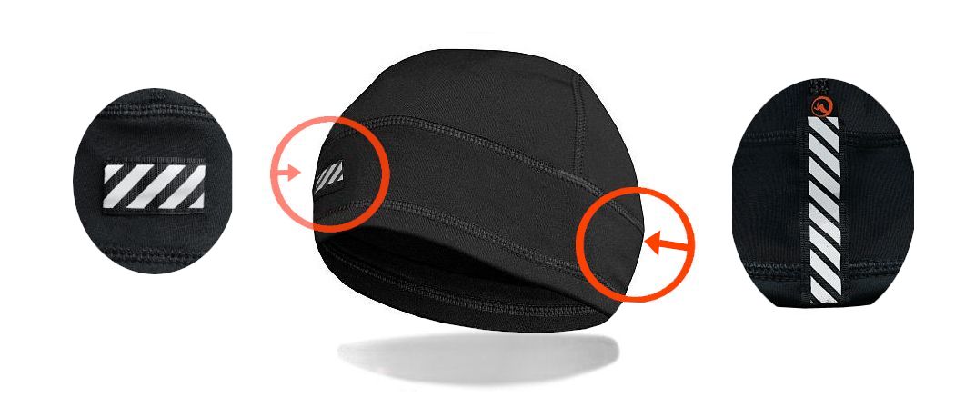 Czapka Hornhill Fuse z jonami srebra termoaktywna Materiał dominujący Poliester