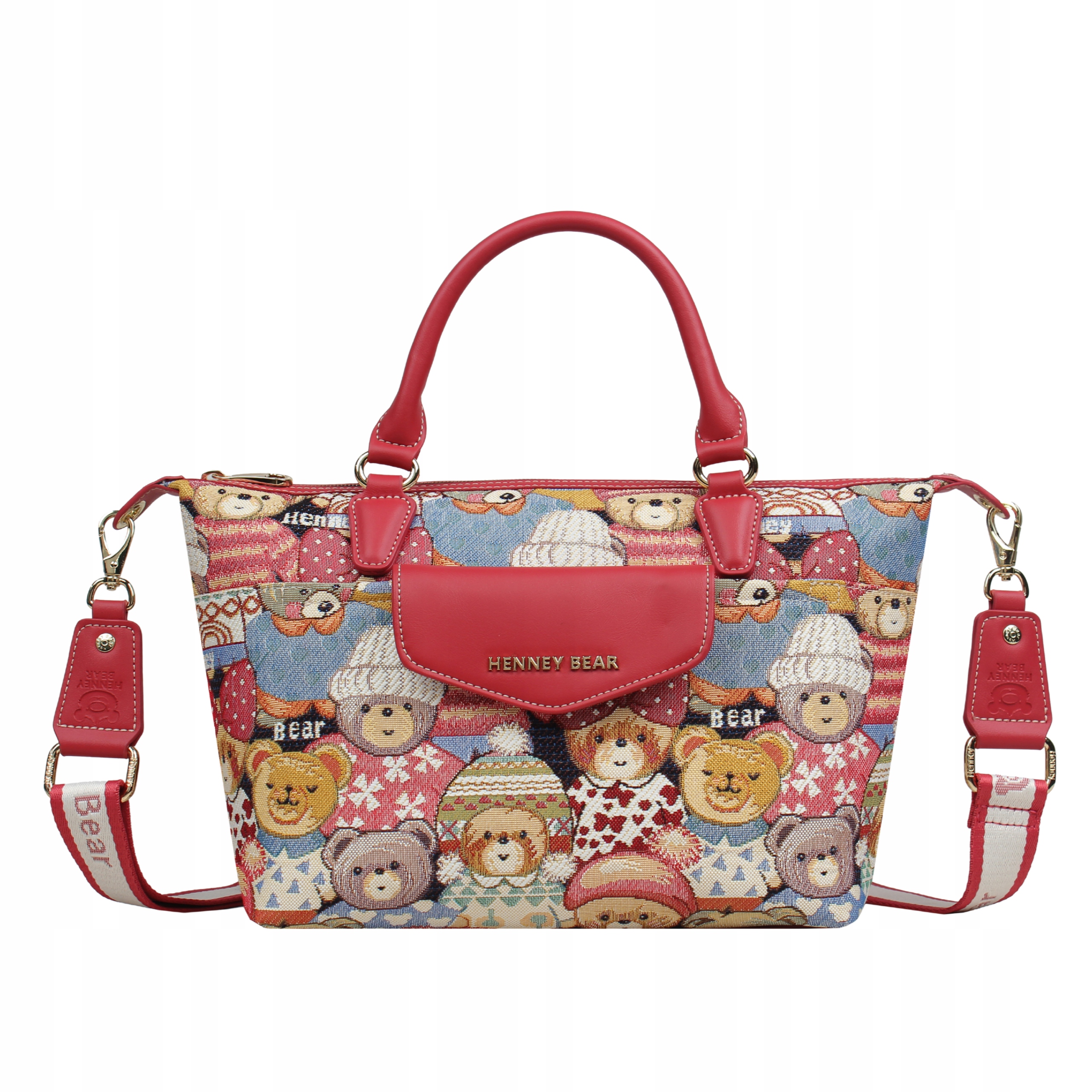 Dámská Kabelka Přes Rameno Crossbody, Módní, Barevná Henney Bear
