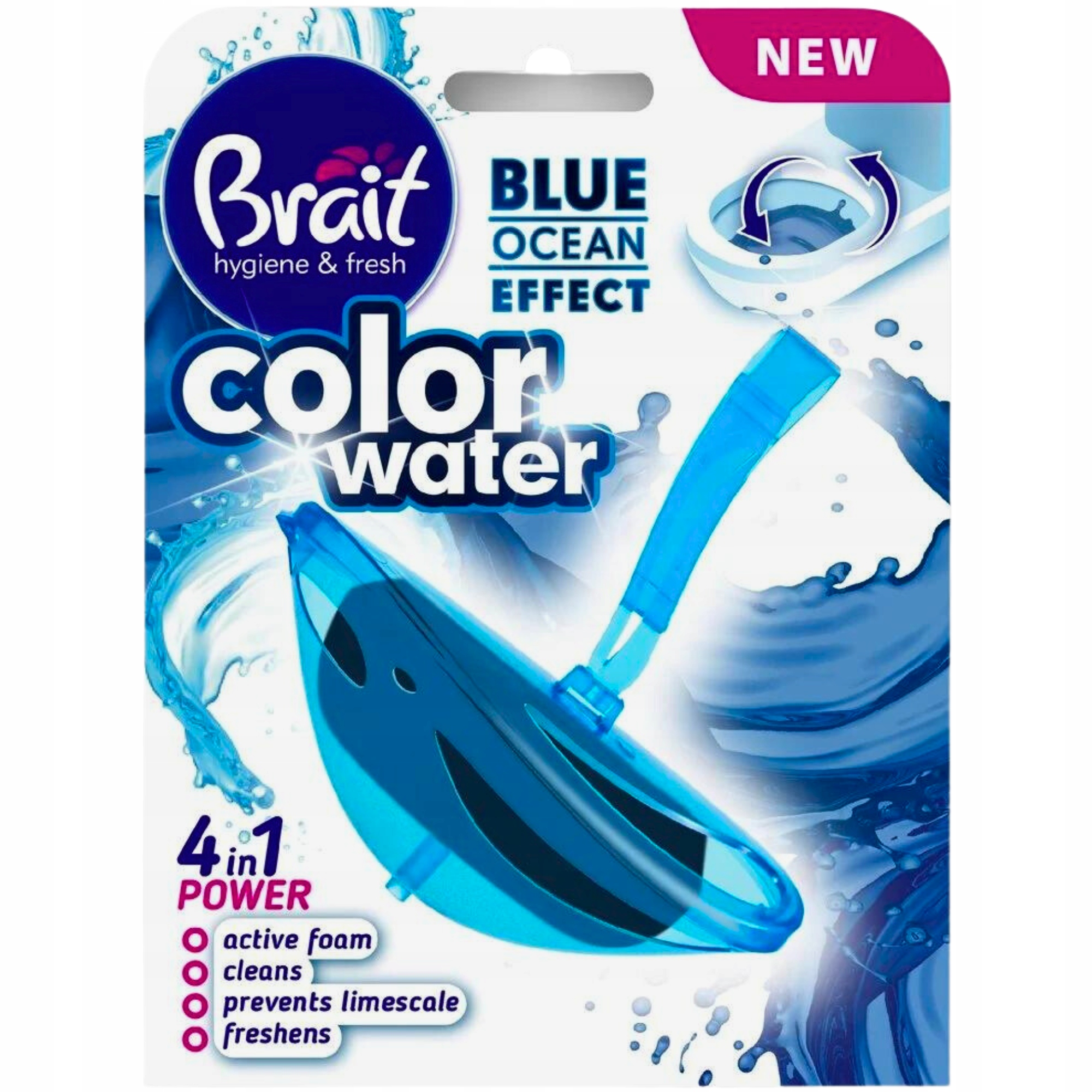 BRAIT WC KOSTKA COLOR WATER BLUE OCEAN 40G