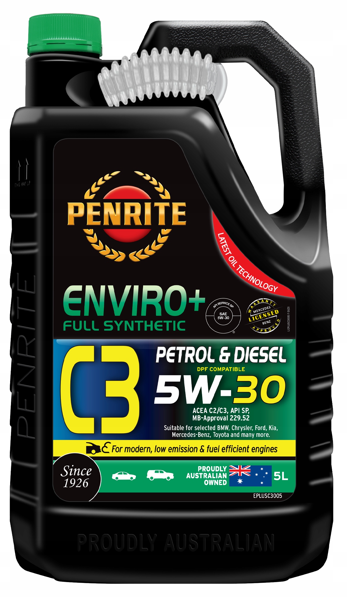 

Penrite Enviro+ C3 5W-30 5L