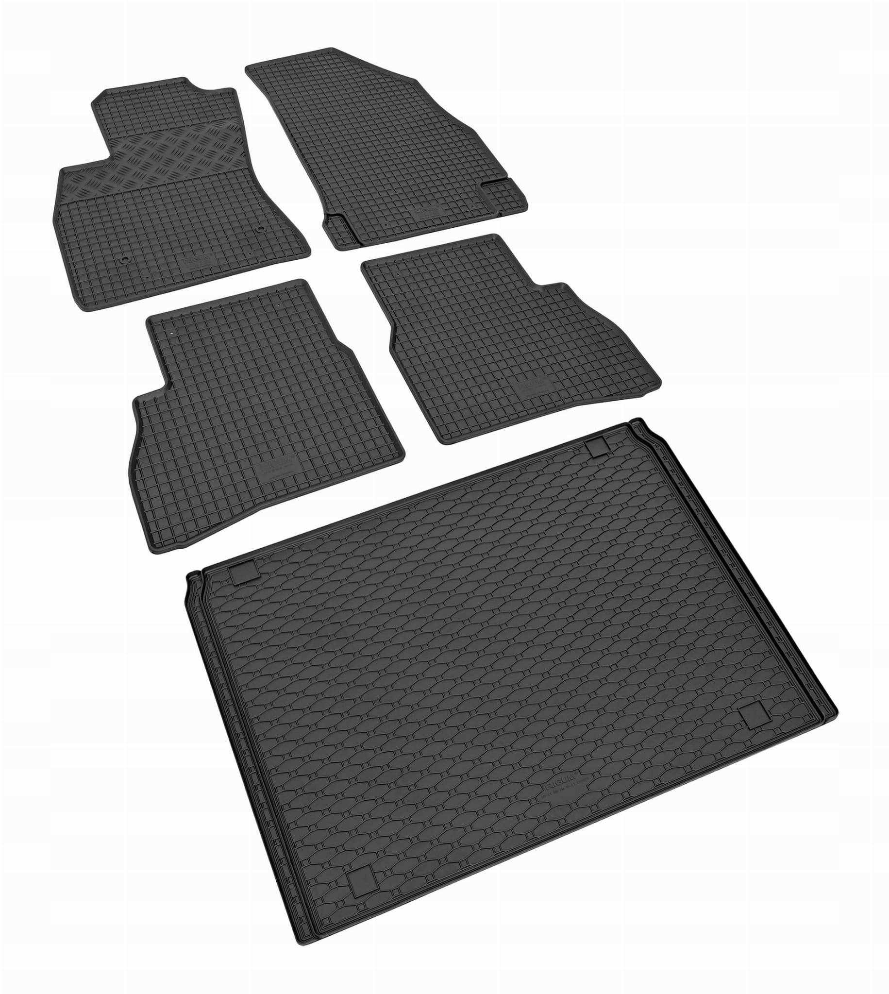 Dywaniki i mata do Opel Combo 5 miejsc 2012-2018 Numer katalogowy producenta 900729+407020