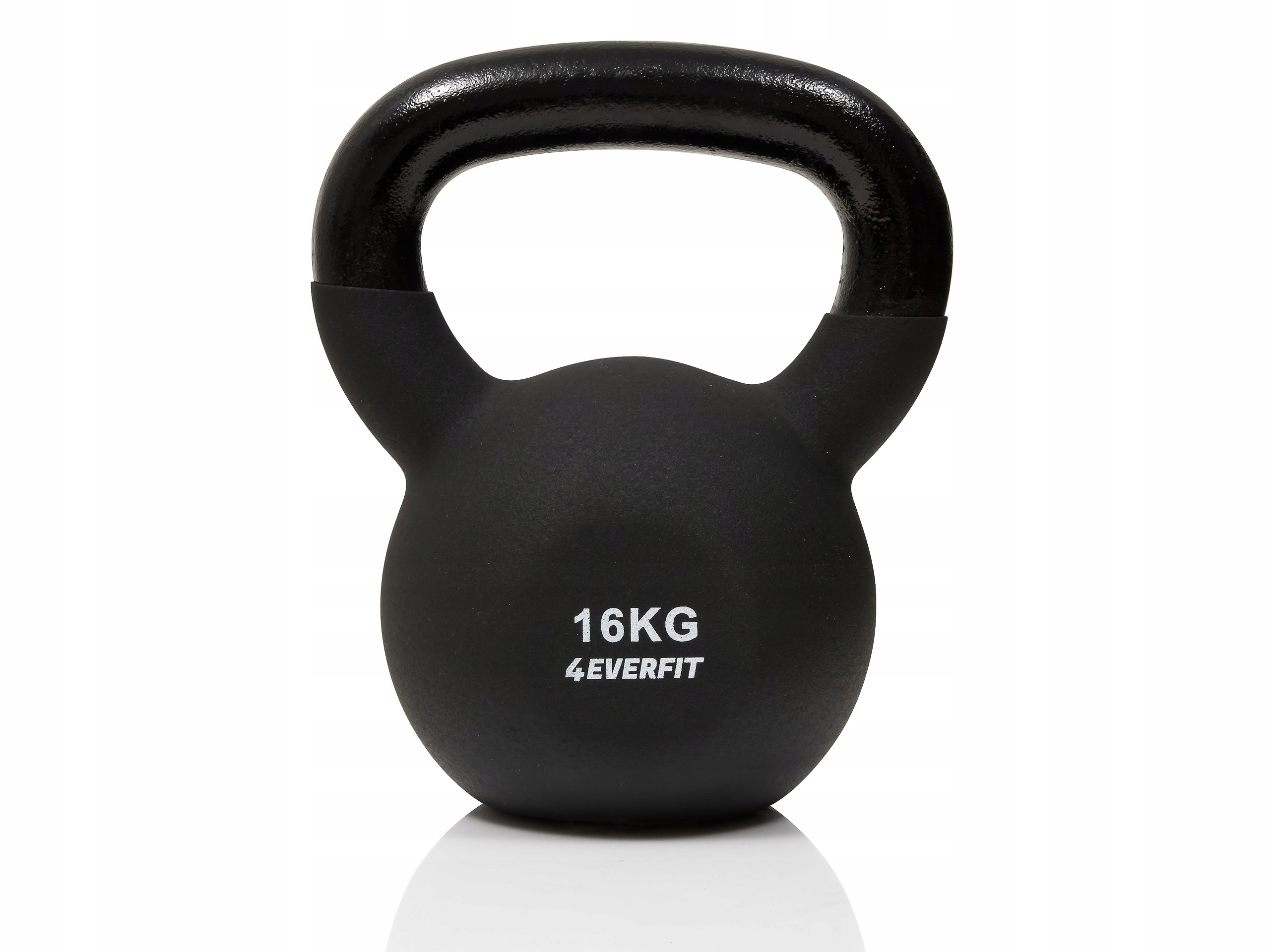 4EVERFIT Kettlebell 16kg závaží Hantel Železný neoprenový potah