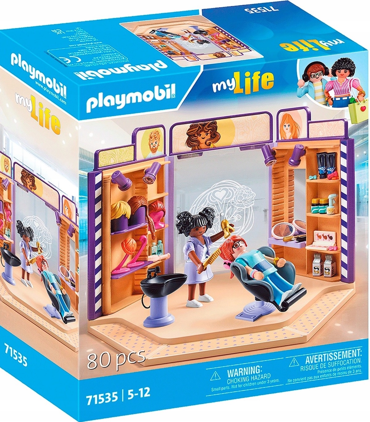 PLAYMOBIL 71535 - BARBERSHOP I SALON FRYZJERSKI - MY LIFE SHOPPING - NOWOŚĆ