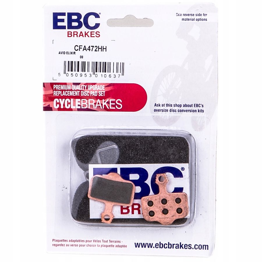 Klocki Hamulcowe Rowerowe Ebc Avid Elixir1,3,5,7,9