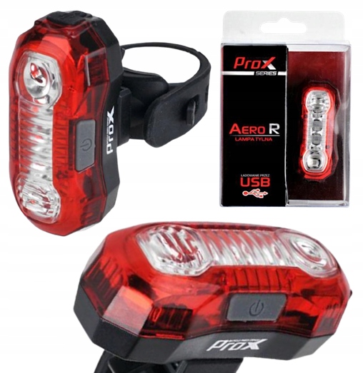 

Prox Aero R Lampka rowerowa tylna Usb 40 lm