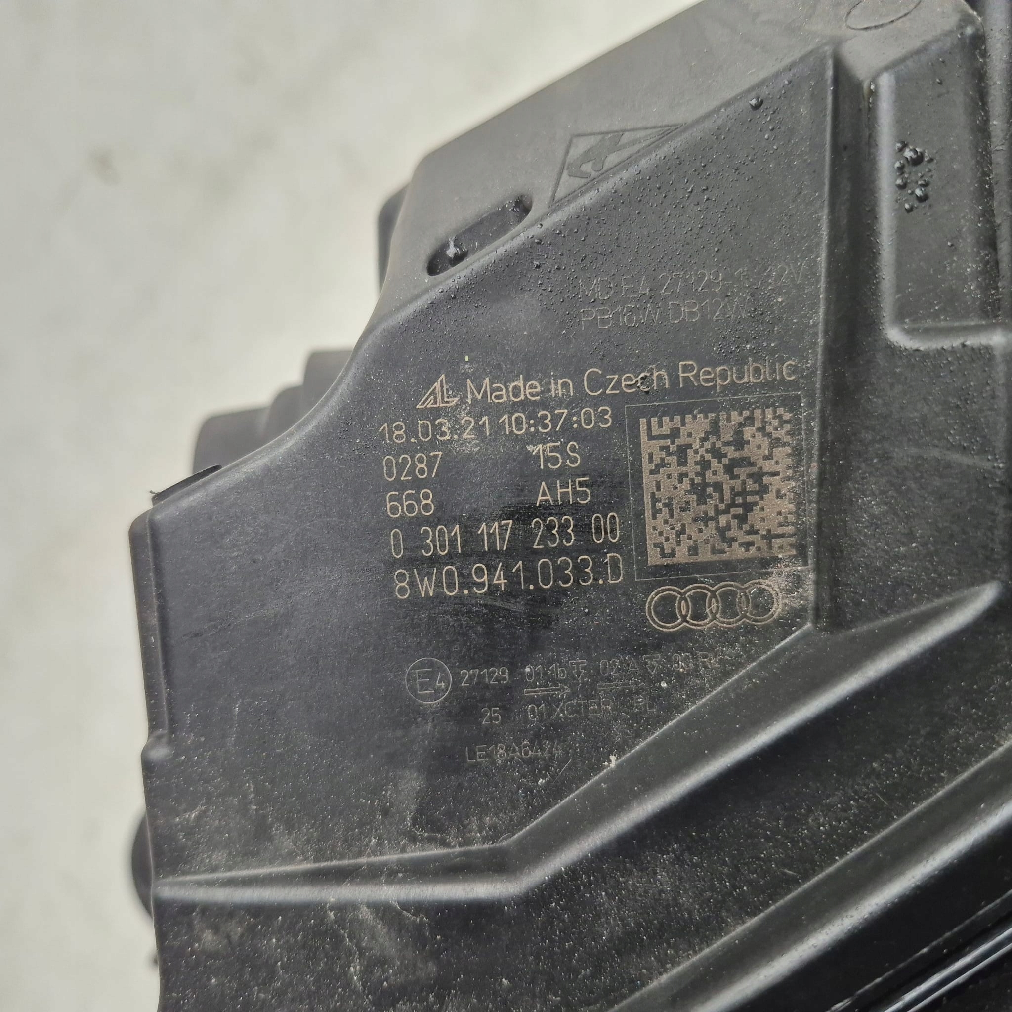 AUDI A4 B9 8W LIFT 19- light left front front FULL LED 8W0941033D