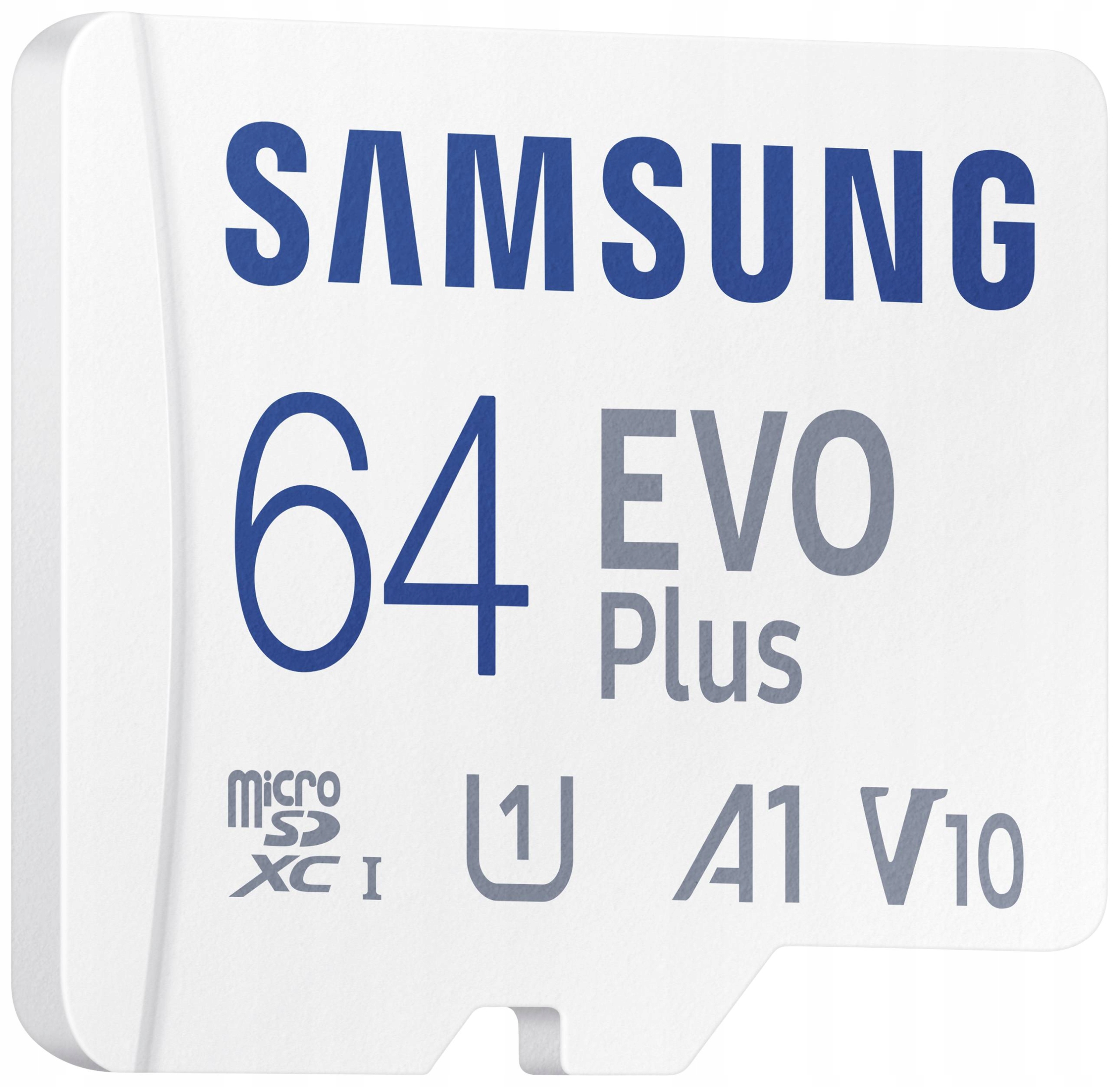 

Karta pamięci Samsung Evo Plus microSDXC 64 Gb