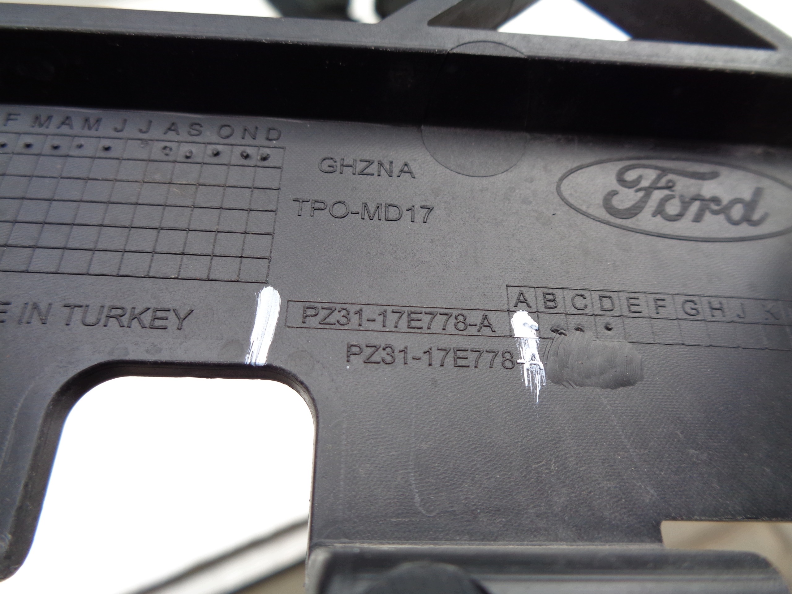 Traversa Supporto Paraurti GRIGLIA FORD TRANSIT CUSTOM II 23- NR 53725