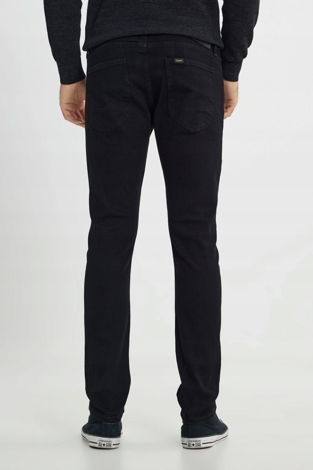 Pánské zúžené džínové kalhoty Lee Luke Venom Black 112388559 30/32