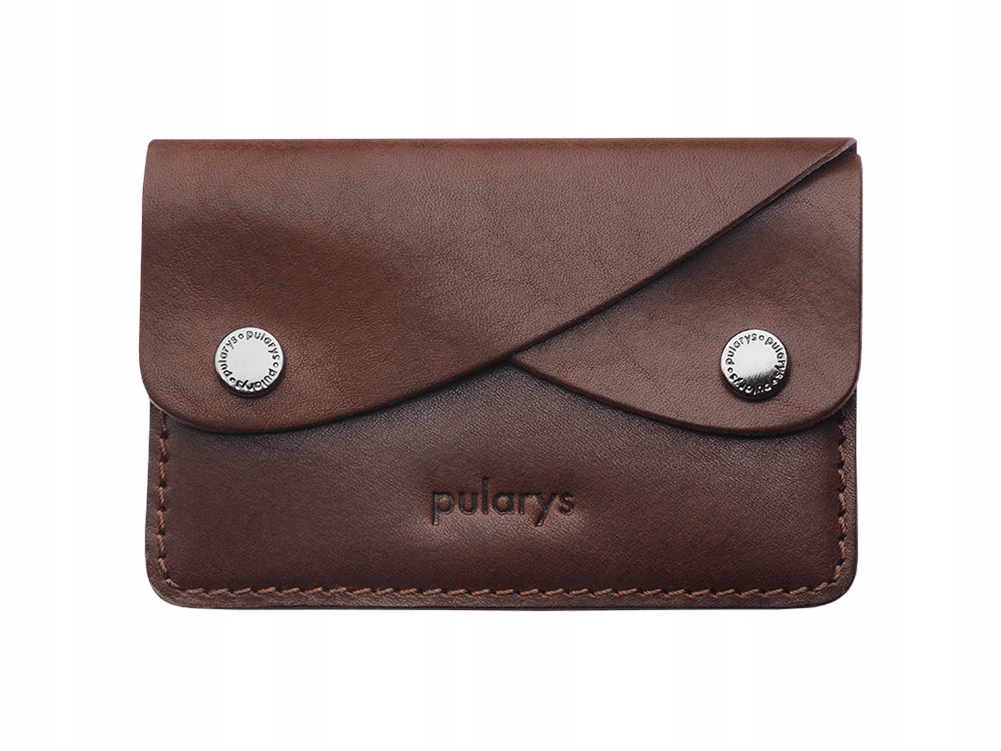 Pularys peněženka z pravé kůže hnědá unisex
