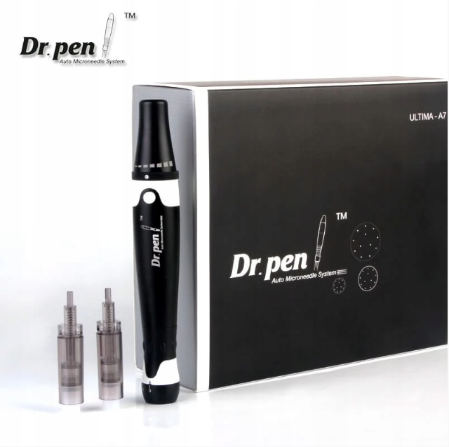 DERMAPEN DR PEN A7 przewodowy +10 KARDRIDŻY Marka Moc Urody
