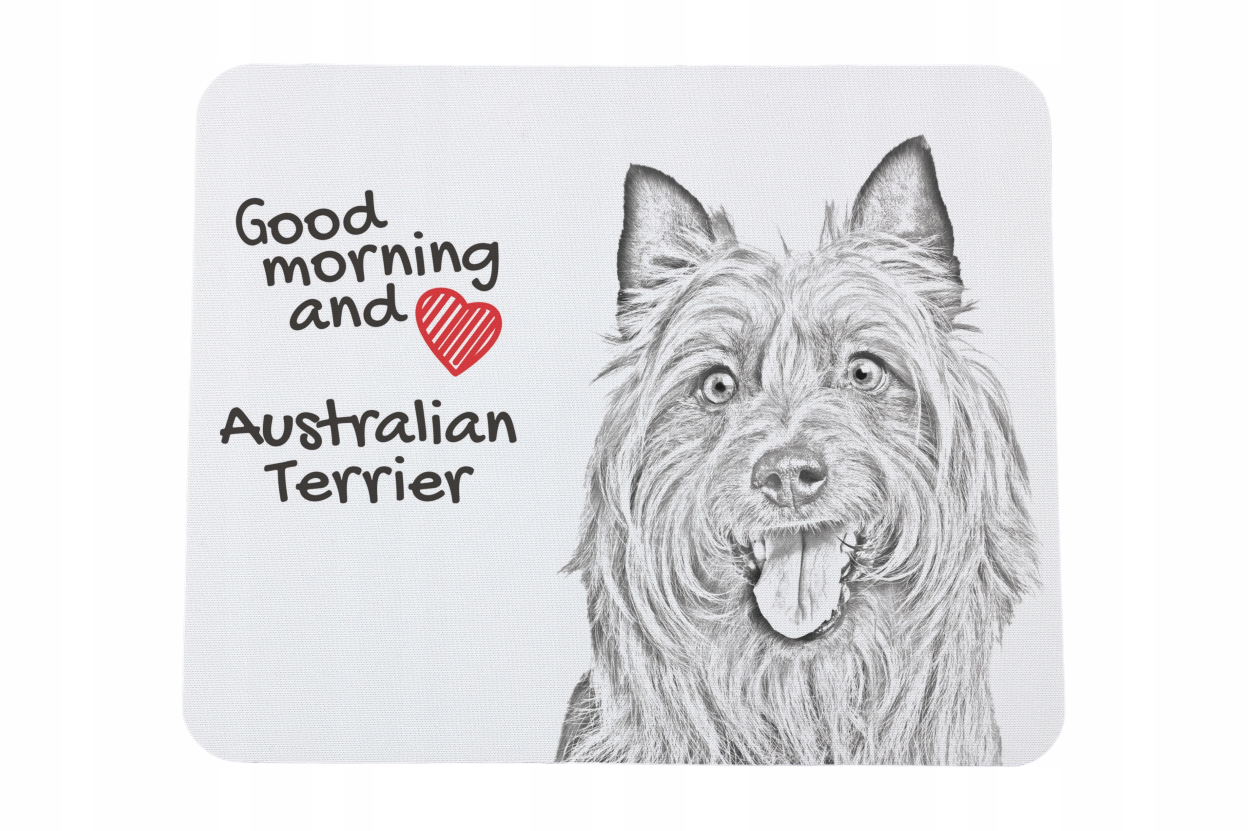 Terier australijski, Aussie podkładka pod myszkę z nadrukiem, personalizo