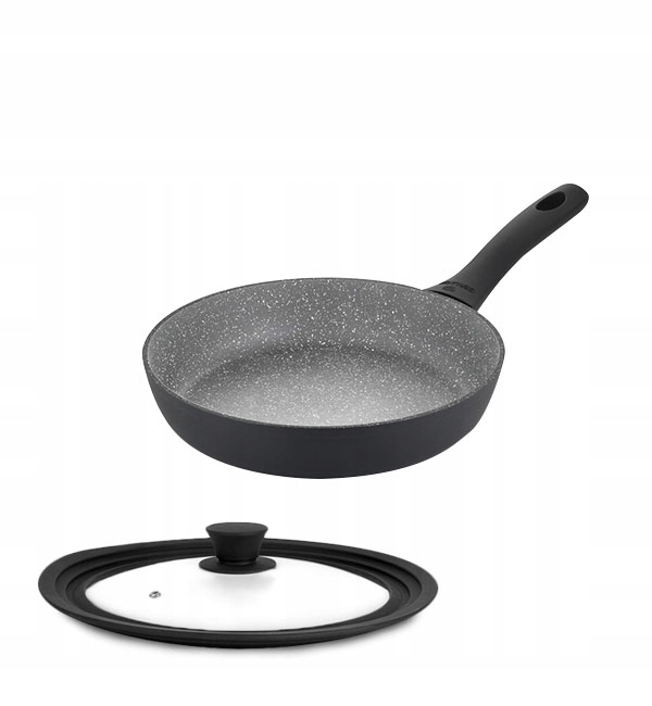 

Gerlach Granitex Grey Patelnia 24 CM Pokrywka Psu