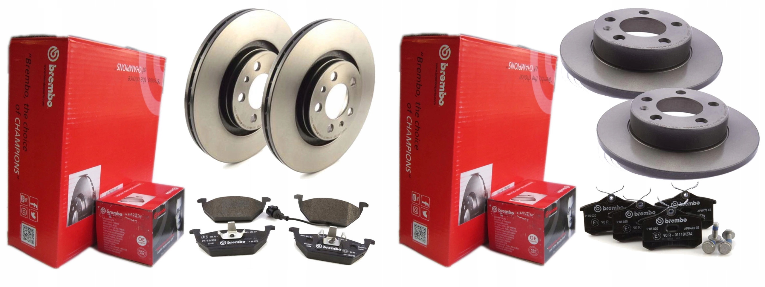 Диски колодки BREMBO передня задня AUDI A3 8L 280mm