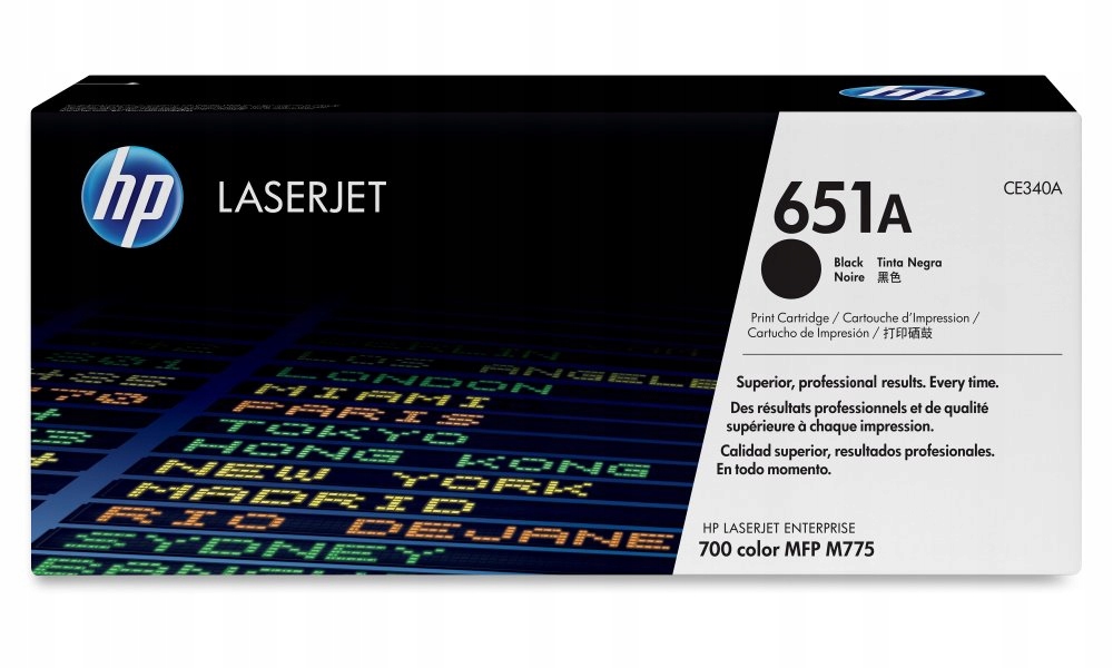 Hp tisková kazeta černá, CE340A originál