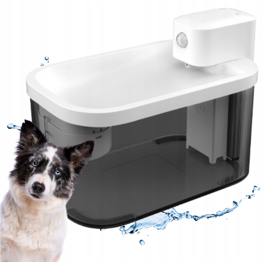 Levně Fontána Napáječka pro kočky psa automat. bezdrátový senzor 3l Dogness