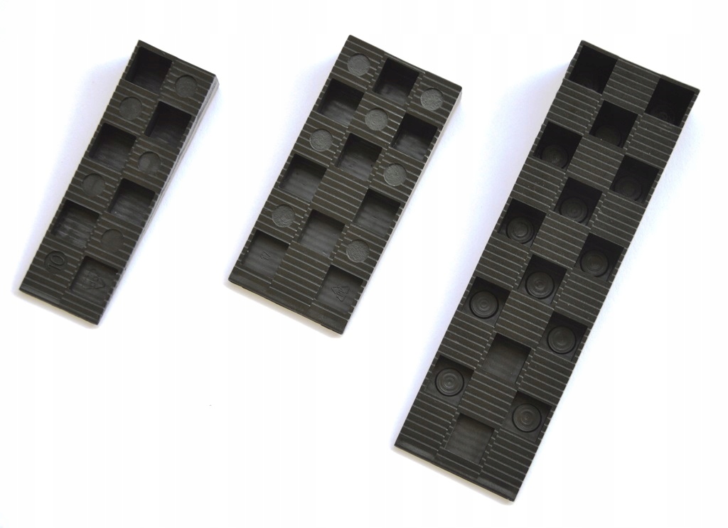 Miks mix podkładek poziomujących pod wysokie obciążenia HS od 1-20 mm x 125 Rodzaj blokady podkładka montażowa