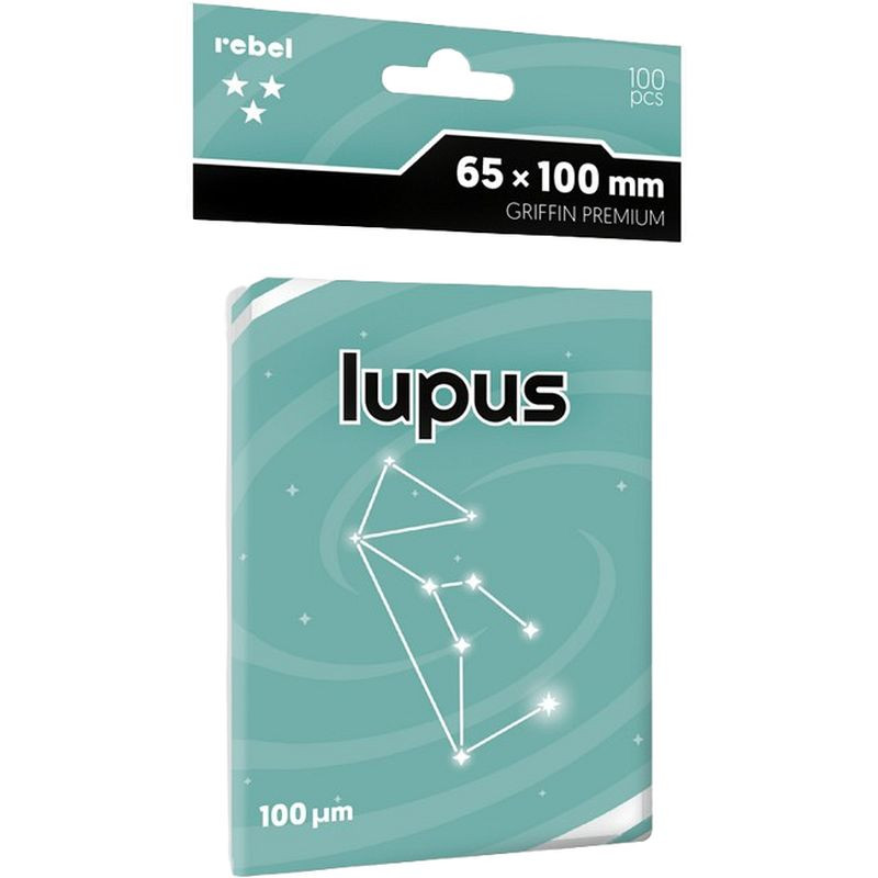 Protektory Rebel Lupus Premium (65x100mm) 100 szt.-Zdjęcie-0