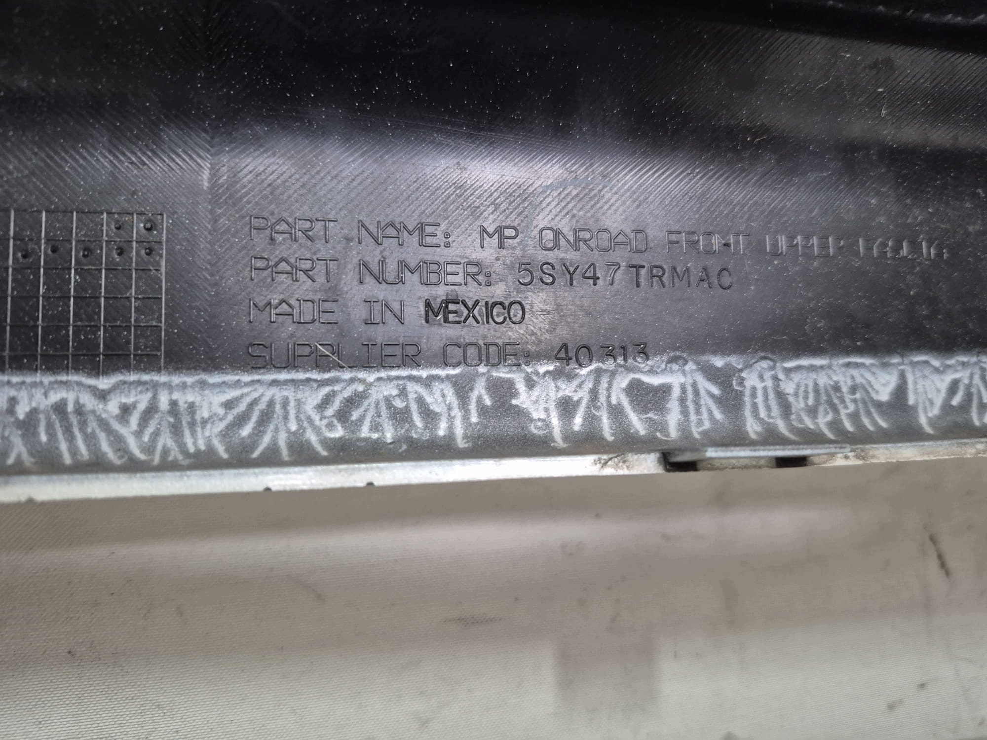 JEEP COMPASS II 2 16-20 bumper front front PDC