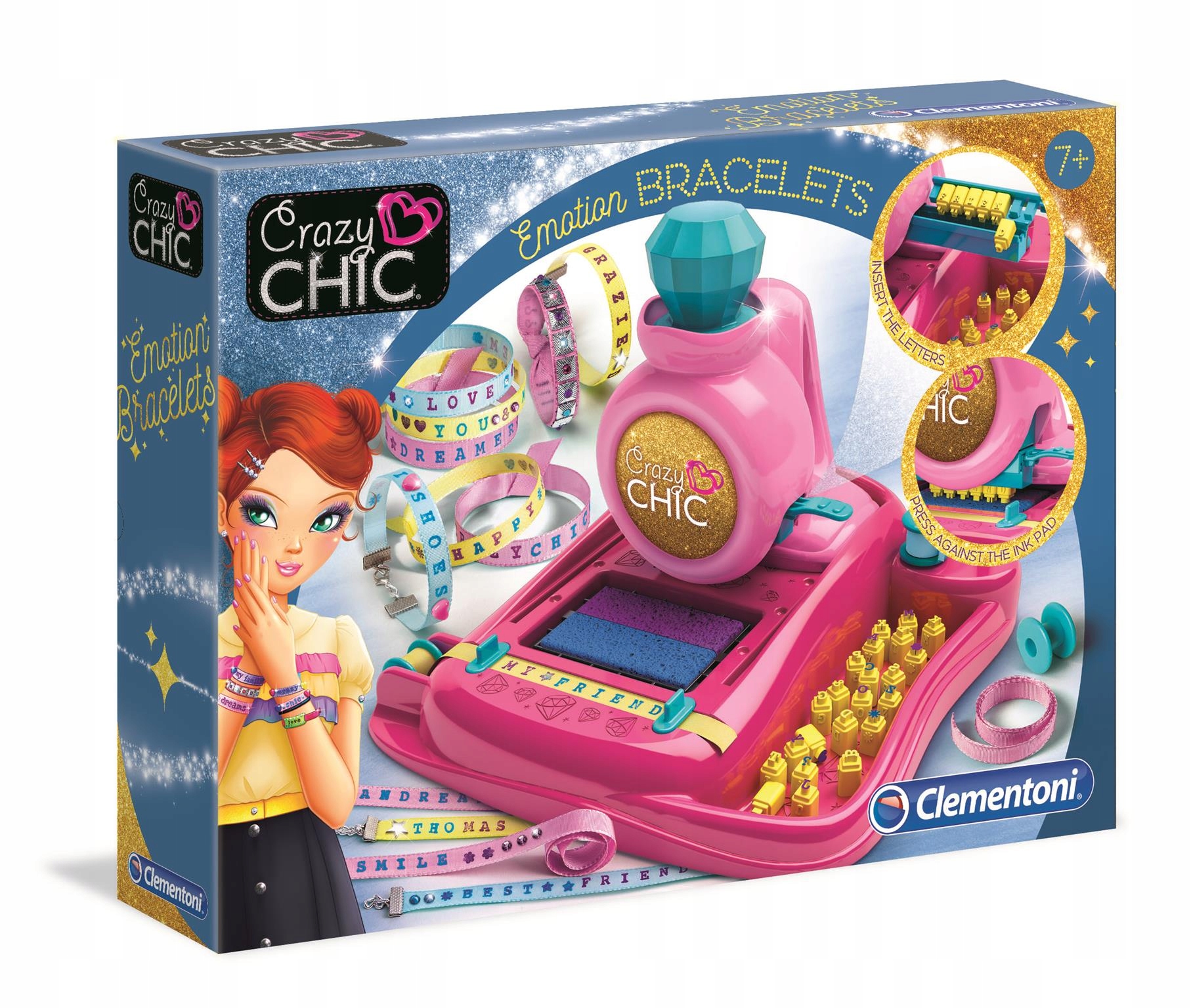 

Crazy Chic Bransoletki z emocjami 78421 Clementoni