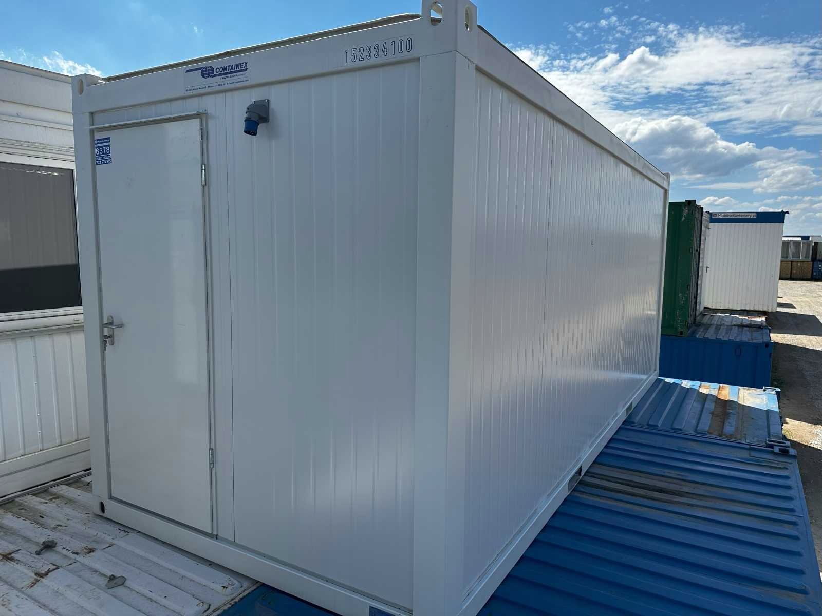 KONTENER BIUROWY SOCJALNY CONTAINEX 2,5×6 NOWY