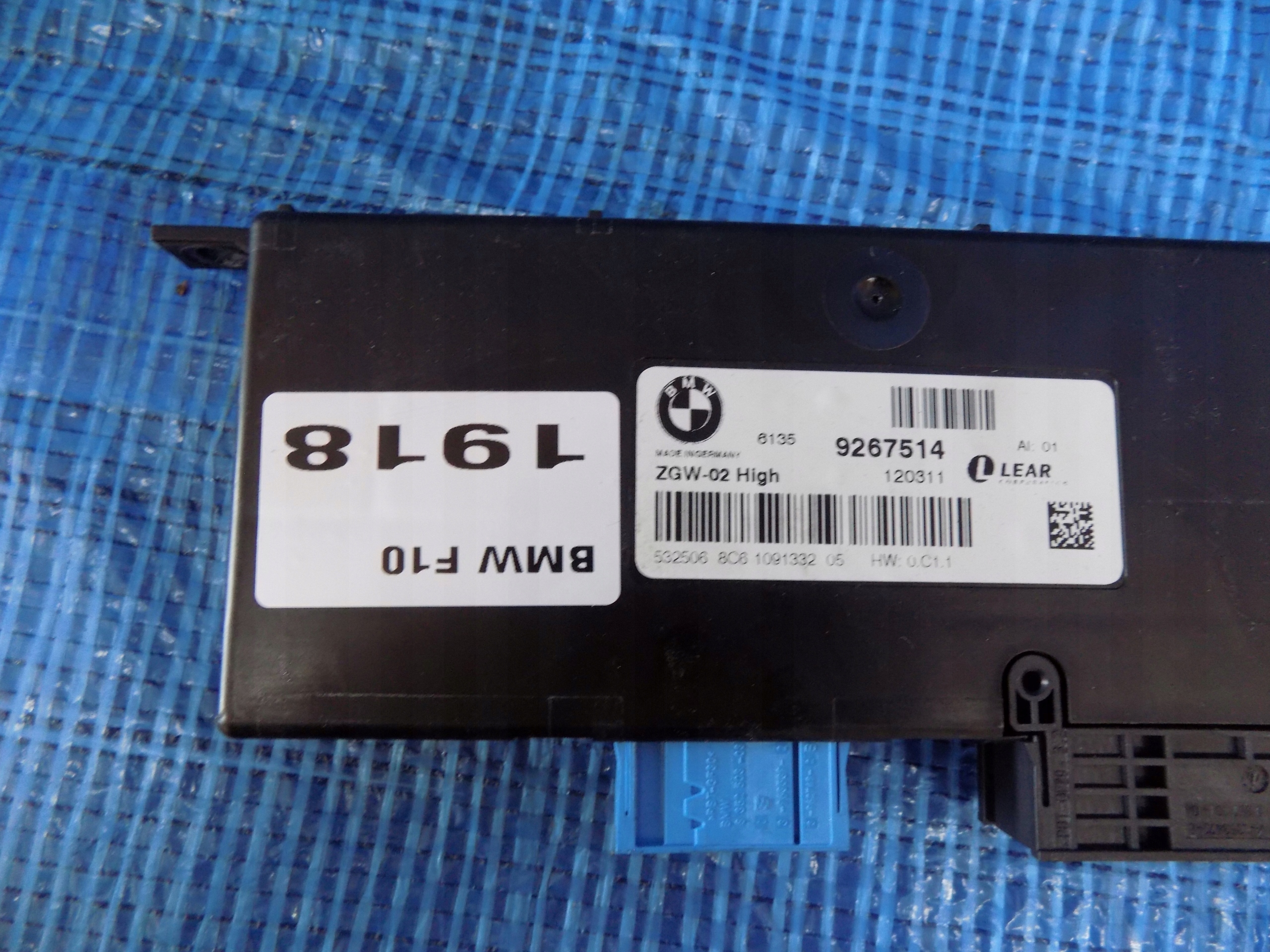 module control unit KOMFORTU GATEWAY BMW 5 F10 2012R 3,0B