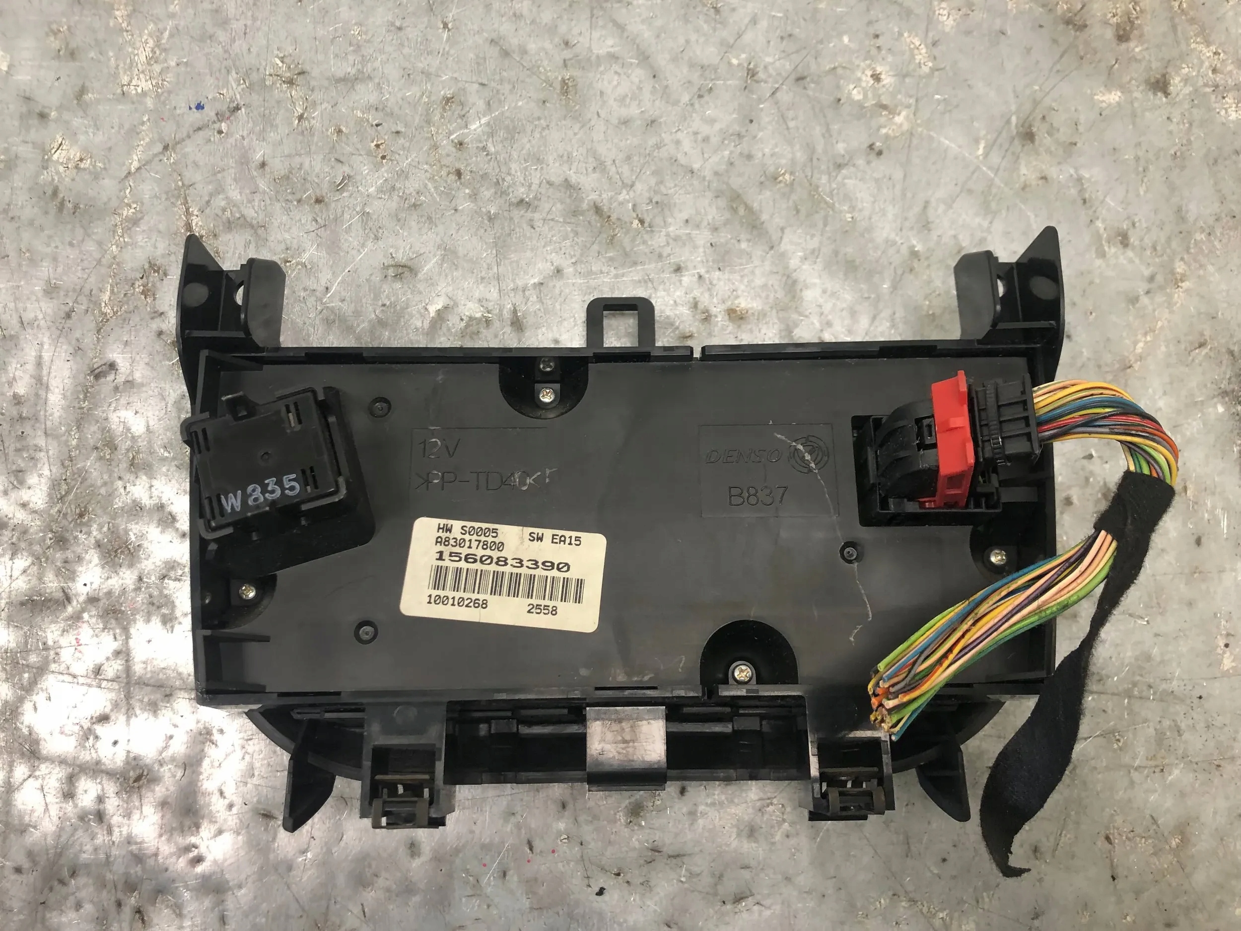 COMANDI CLIMA ALFA ROMEO MITO 156083390