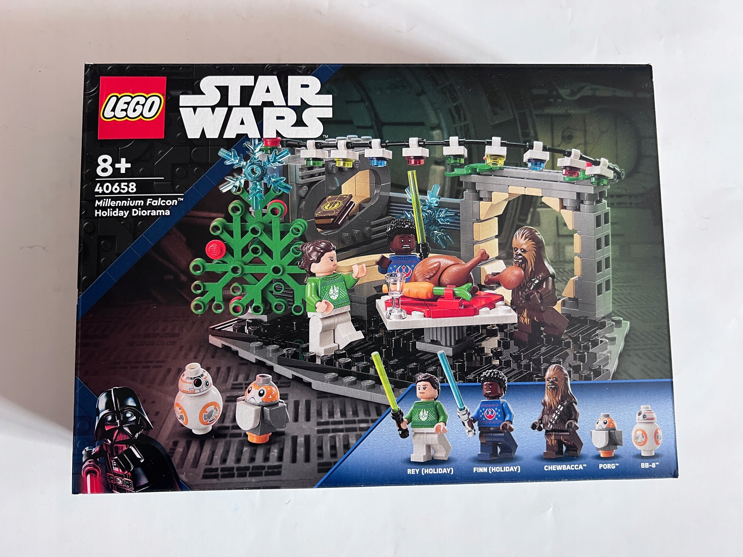 Lego 40658 Star Wars Świąteczna diorama z Sokołem Millennium Święta