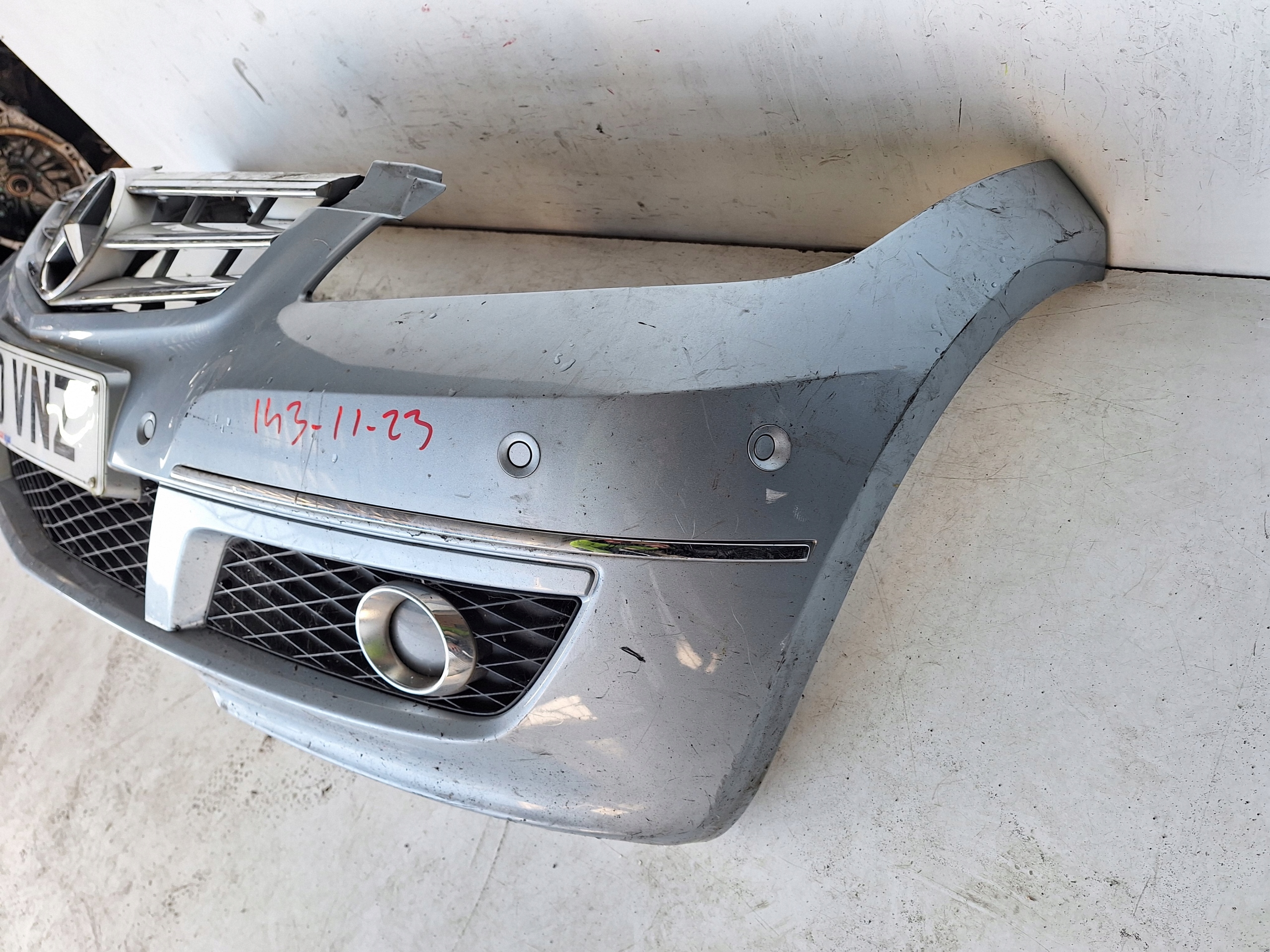 MERCEDES A-class W169 LIFT 08-12 bumper + PDC