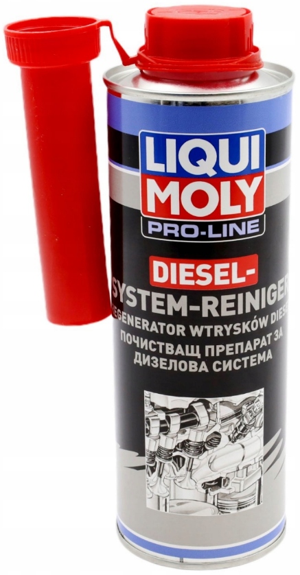 Liqui Moly Pro-line Diesel System Reiniger 500ml czyści wtryskiwacze diesla