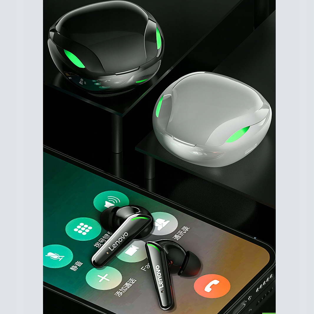 SŁUCHAWKI BLUETOOTH BEZPRZEWODOWE LENOVO POWERBANK Marka Lenovo
