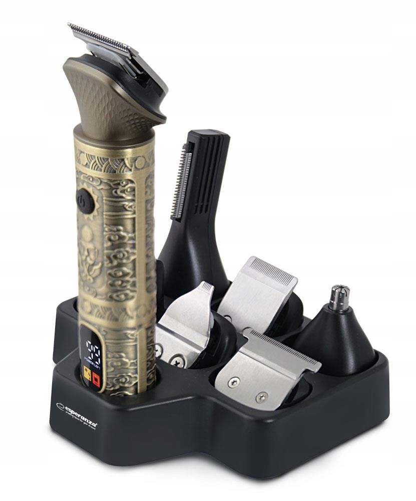 stříhací strojek na vlasy Bezdrátový zastřihovač LCD Usb-c Adonis 7v1