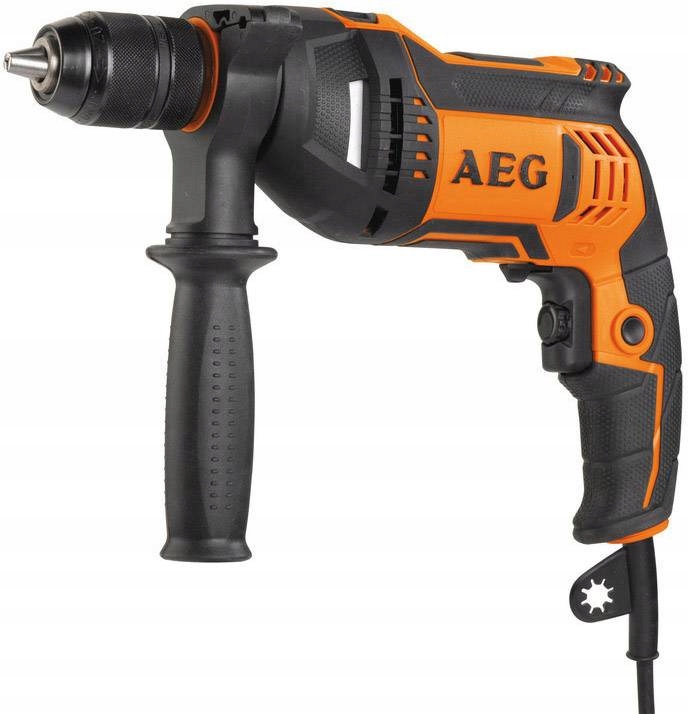 Wiertarka Udarowa Sbe 705RE Aeg 13mm Samozacisk 4935442830 Torba