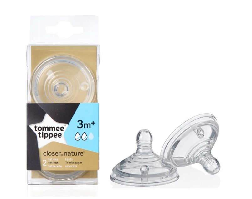 

Tommee Tippee Smoczek do butelki 3m+ 2szt