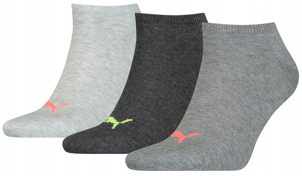 

Puma Skarpetki Stopki Szare Kolorowe 39/42