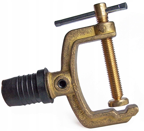 Zacisk masowy spawalniczy 500A śrubowy ZBS-95