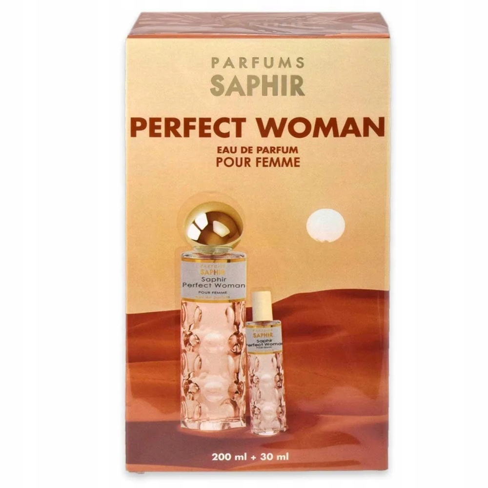 Saphir Perfect Woman Edp 200ml Spray Edp 30ml Spray