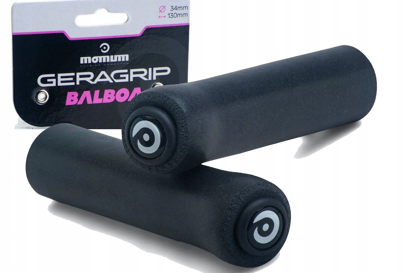 Chwyty Rowerowe Gripy Piankowe Momum #1 Lekkie 34M