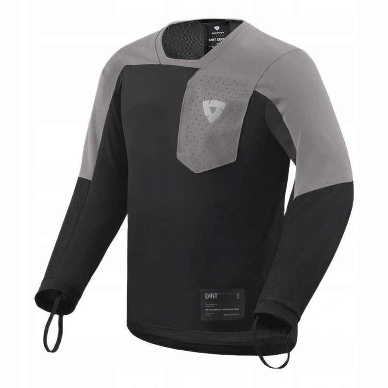 Mikina cross Revit Sierra 2 Black/grey čierna šedá