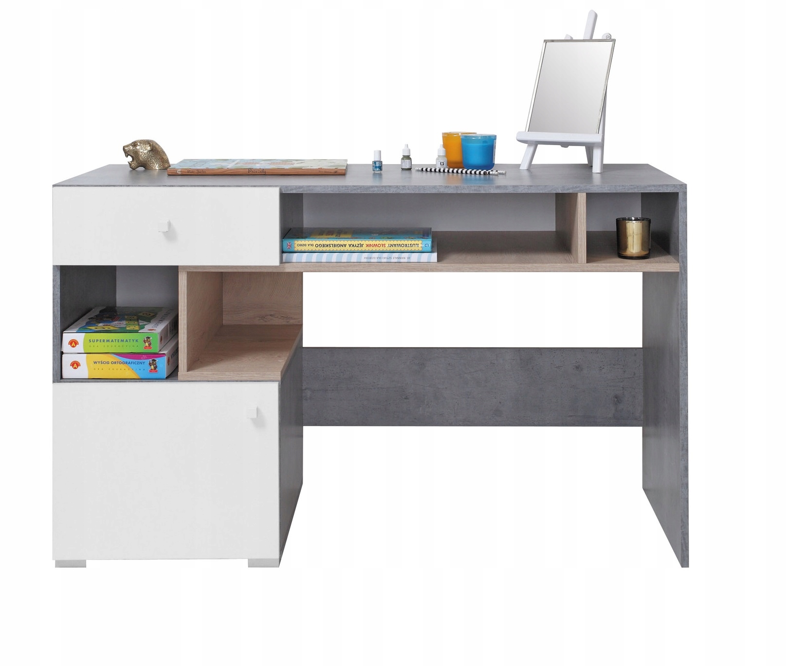 Biurko beton dla dzieci 125 meble młodzieżowe