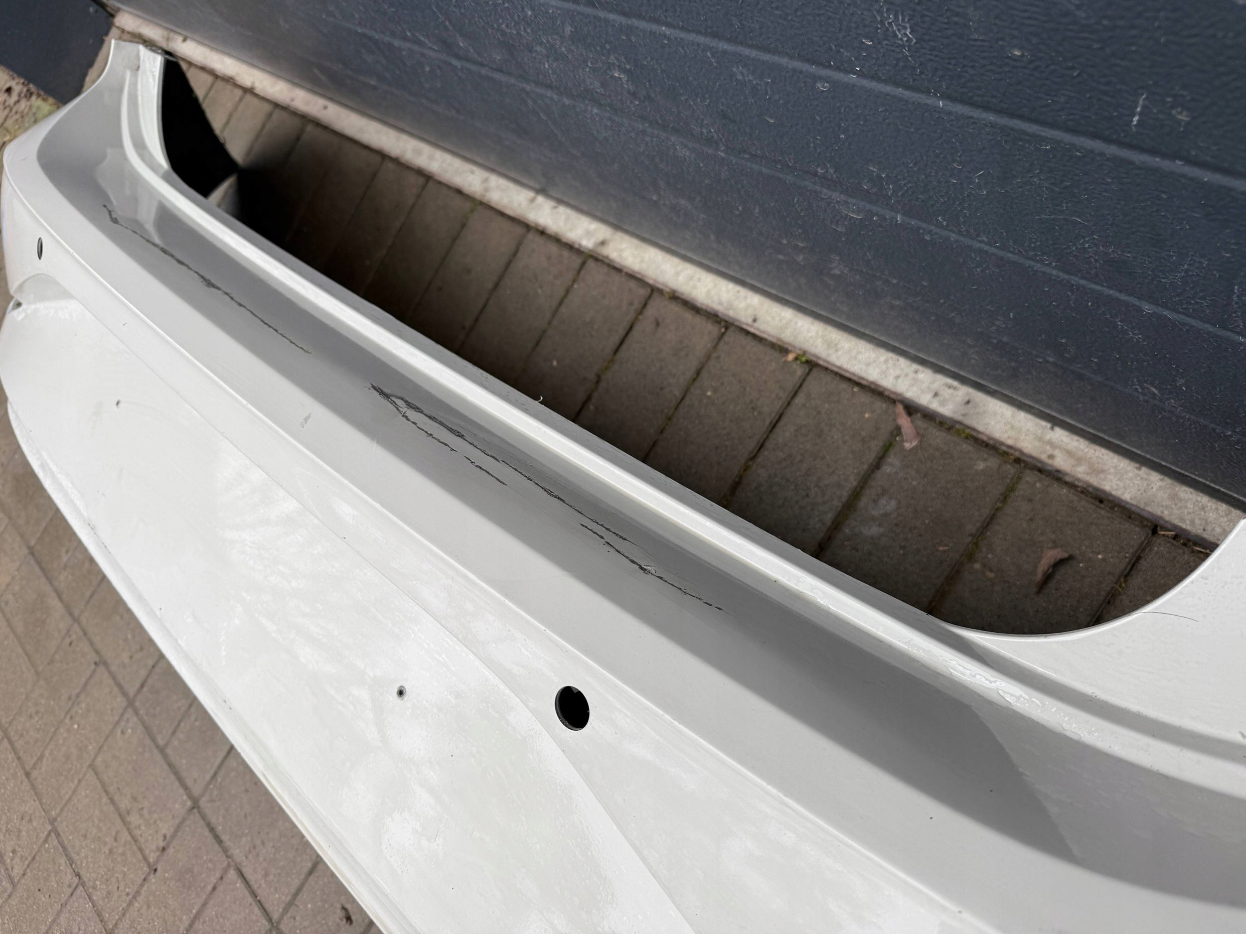Vw Polo 2G 22- bumper rear part rear