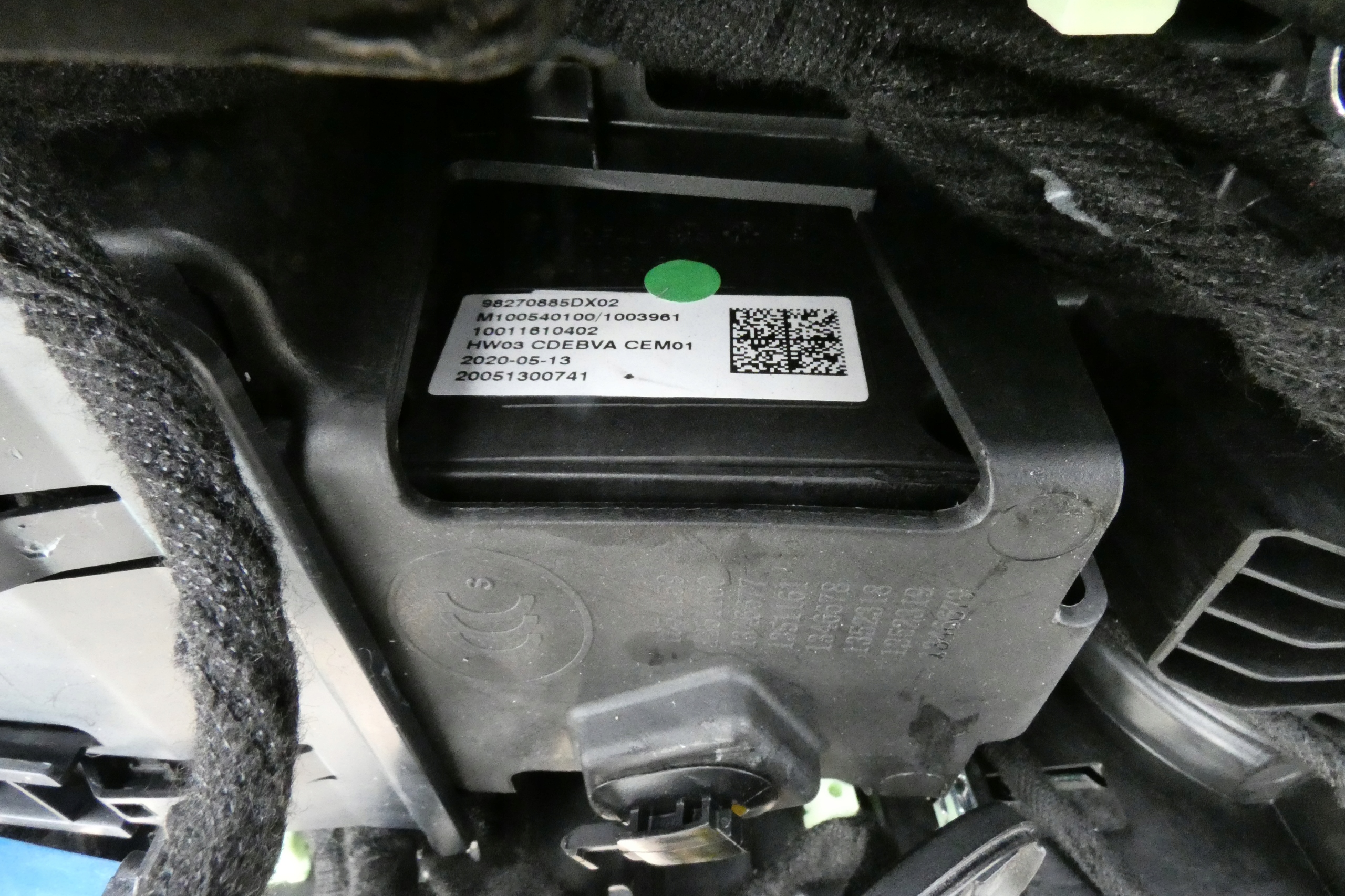 Citroen DS9 TUNEL mitte Handschuhfach 9829892777