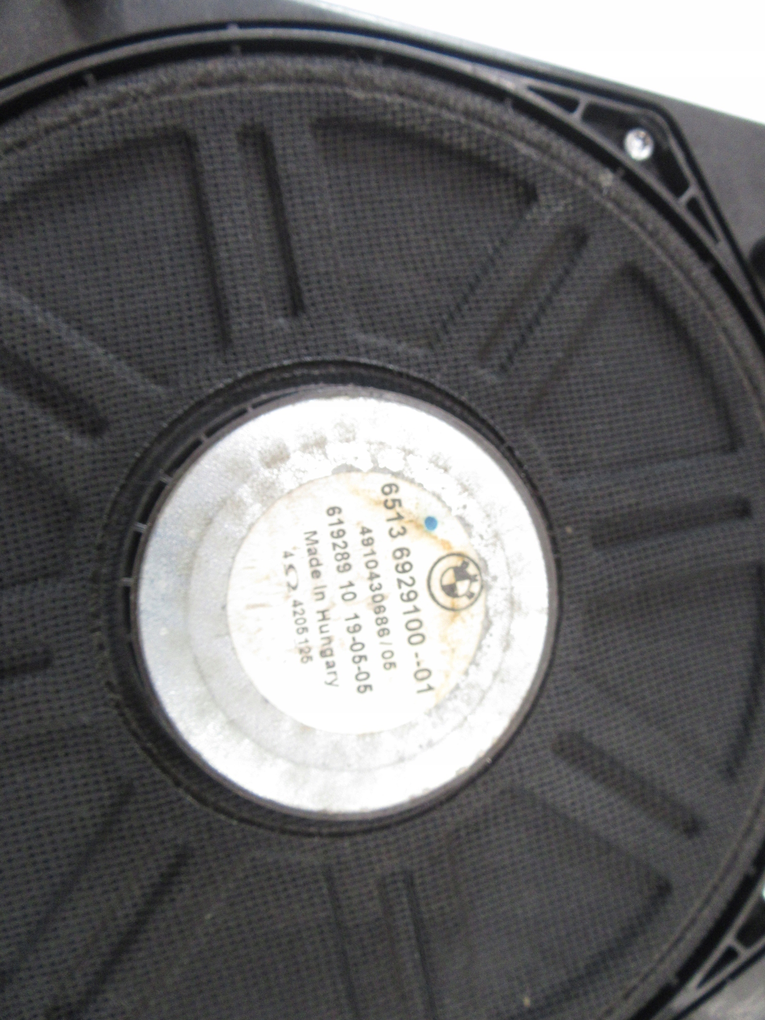 speaker centralny left Hi-fi subwoofer BMW 5 e60 e61 sedan KOMBI