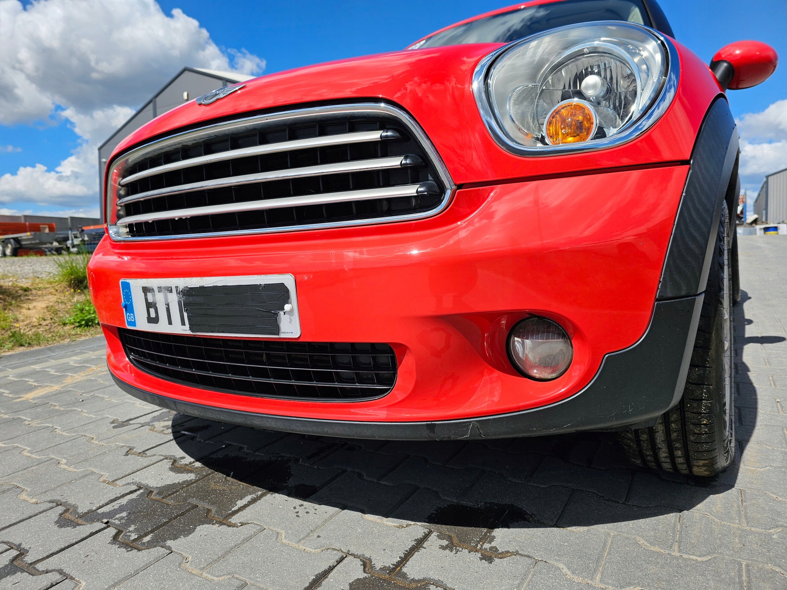 bumper front complete MINI R60 COUNTRYMAN colour B16