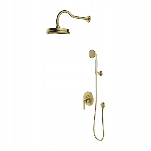 Armance podomietkový sprchový systém, brúsená mosadz