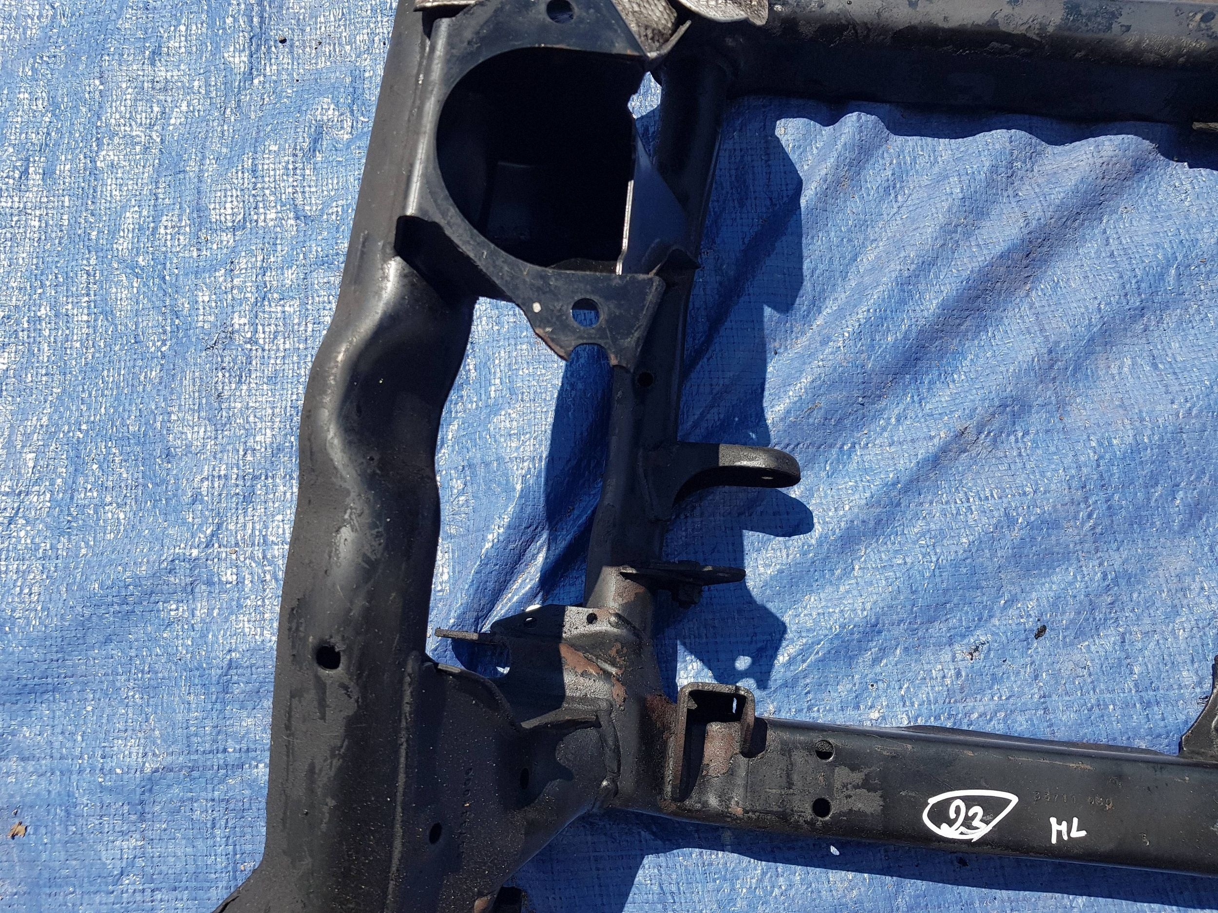 axle beam subframe axle beam of the engine front front MERCEDES ML W164 GL X164